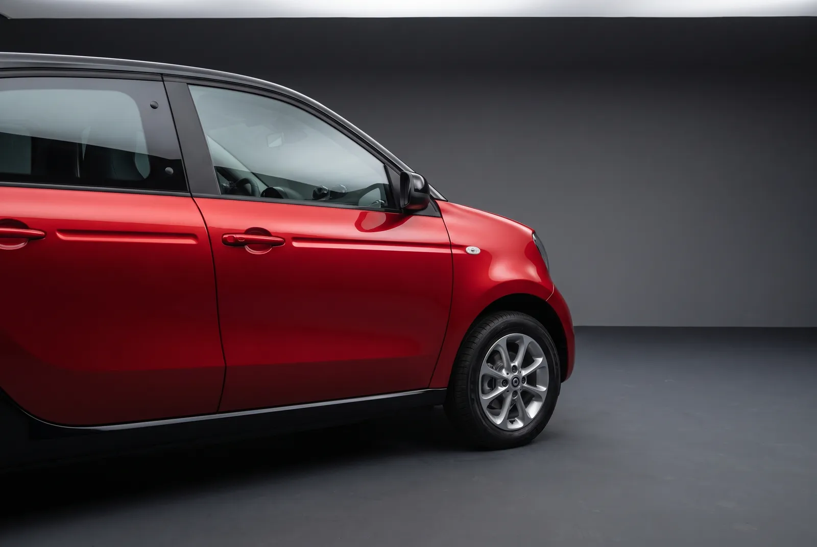 Detail van een Smart ForFour