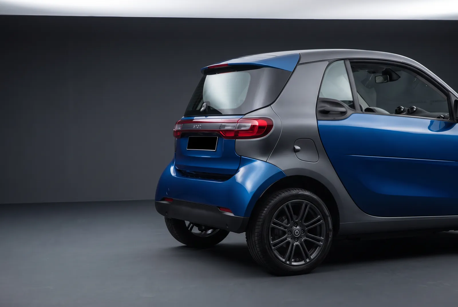 Detail van een Smart ForTwo